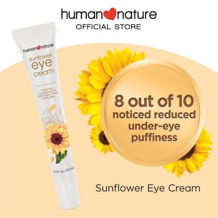 Human Nature Sunflower Eye Cream 15ml Lazada PH