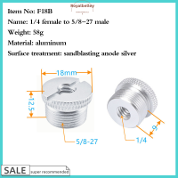 ROYallY】อุปกรณ์เสริมสกรูแปลงสำหรับขาตั้งกล้อง,1 4 3 8นิ้วเป็น5 8ขาตั้งไมโครโฟนขาตั้งไมโครโฟนอะแดปเตอร์เกลียวไมค์ตัวแปลงขา