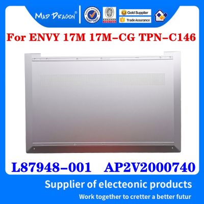 brand new New Original L87948-001 AP2V2000740 For HP ENVY 17M 17M-CG TPN-C146 Laptop Bottom Base Lid Back Shell Lower Door Cover Silver