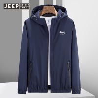 JEEP SPIRIT เสื้อกีฬาผู้ชาย,สเวตเตอร์มีฮู้ดแห้งเร็วระบายอากาศได้ใส่ลำลองเสื้อผ้าออกกำลังกายวิ่งฮูดดี้แขนยาวฤดูใบไม้ผลิและฤดูใบไม้ร่วงและฤดูหนาว