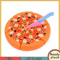 Simulation Pizza Play Toy Pretend Cooking Pizza Food Toys Home Living Learning Gift Role Play Pizza Slices Kids Toys