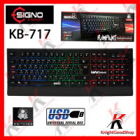 KEYBOARD SIGNO RAMPANT Gaming รุ่น KB-717 (Black)