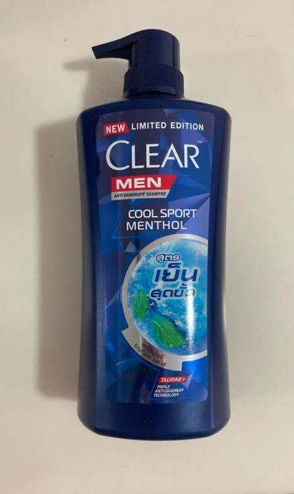 Clear Men Cool Sport Menthol Anti-dandruff Shampoo 630ml 