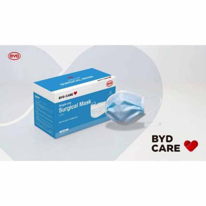 【Stay Safe】BYD CARE 3Ply Face Masks Lazada Singapore