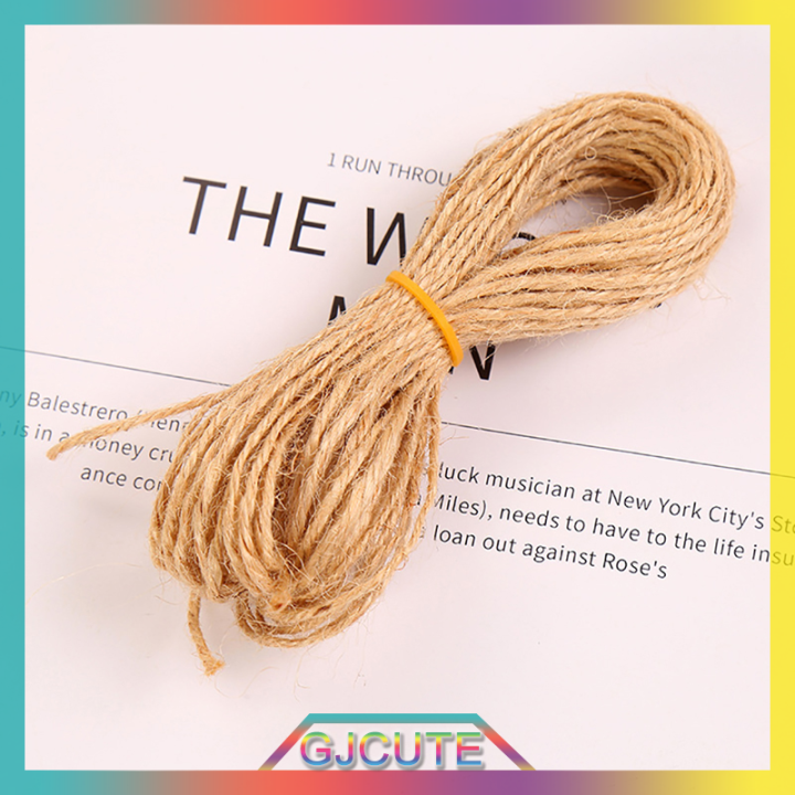 gjcute-10m-twine-เชือกฝ้ายเชือกสำหรับตกแต่งบ้าน-handmade-christmas-tag-rope