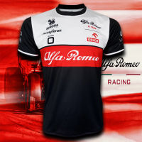 เสื้อฟอร์มูลาวัน F1 ALFA ROMEO เสื้อยืดคอกลม อัลฟ่า โรมิโอ  #FM0046 ไซส์ S-3XL