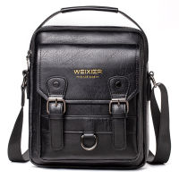 New Luxury Brand Vintage Messenger Bags Men Leather Casual Crossbody Bag For Men Business Shoulder Bag Male Small Handbag