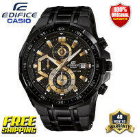 Edifice G-shock EFR-556 ของแท้ผู้ชายแฟชั่นธุรกิจกีฬานาฬิกาควอตซ์ปฏิทินนาฬิกากันกระแทกกันน้ำเหล็กวงรับประกัน 4 ปี EFR-539BK-1A