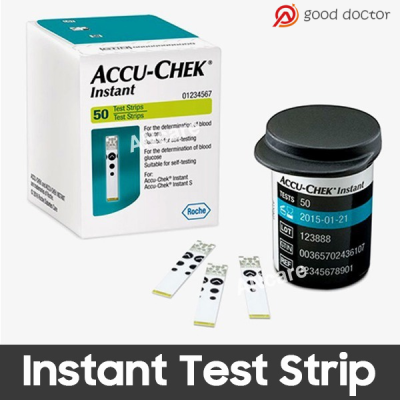 (Exp: กุมภาพันธ์ 2025) ACCU CHEK ACCUCHEK Instant Test Strip 50แผ่น / 100แผ่น