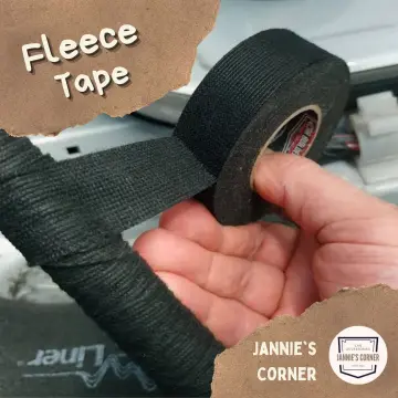 Rolls Automotive Cloth Tape Cloth Car Tape Vehicle Insulation Tape Black  Insulation Tape Wiring Harness Tape For Car Motorcycle Wiring Harness,19mm  X