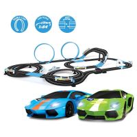 1:64 Electric Race Track Car Accessories Toys Double Remote Control Car Autorama Circuit Voiture Railway Slot Vehicle Kids Gifts Die-Cast Vehicles