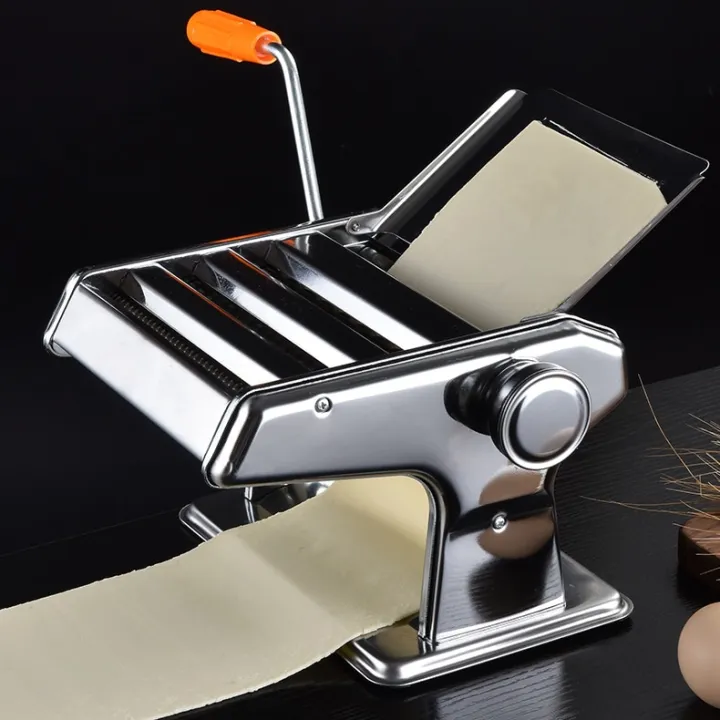 Manual Pasta Maker Aluminium Alloy Cavatelli Maker Machine Hand Crank Noodle Machine,Household