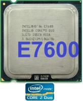 e7600 INTEL Core 2 Duo E7600 CPU SLGTN 3.06GHz 3MB/1066Mhz LGA775