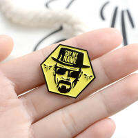 Say My Name แฟชั่นประณีต Enamel Pin ยุโรปและอเมริกาทีวี Series Breaking Bad Lapel กระเป๋าเป้สะพายหลังบุคลิกภาพการ์ตูนเข็มกลัด