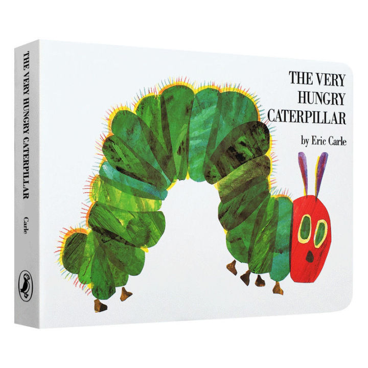 hungry-caterpillarขนาดเล็กที่วางรองหนังสือทรงฝ่ามือภาษาอังกฤษoriginalรุ่นhungry-caterpillar