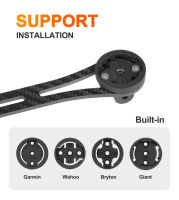 Toseek จักรยานคาร์บอนคอมพิวเตอร์เมานาฬิกาจับเวลาจักรยาน S Peedometer ยืน H Older สำหรับ G Armin Cateye Bryton Gopro MTB ถนนชิ้นส่วน