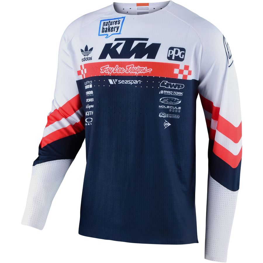 Mens Cycling Jersey Long Sleeve Bib Pant Bike Wear Shirt KTM Motocross Clothing 