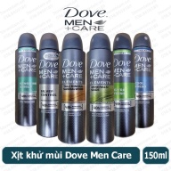 Xịt Khử Mùi Cho Nam Dove Men+Care Kháng Khuẩn 48H 150ml thumbnail