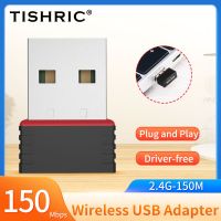 TISHRIC Mini Wireless Network Card 8188 USB Wifi Adapter 150M 802.11b/g/n Drive Free Plug and Play Wifi Receiver  USB Network Adapters