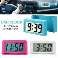 Mini Electronic Car Dashboard Digital Clock Time Day Clock Student Desktop Accessories Portable Display Childrens Car Sile G9I5