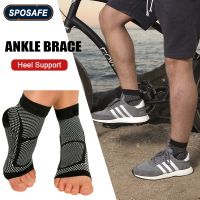 {Feili Sports Outdoor} ปลอกพยุงการบีบอัดผ้ารัดข้อเท้าสำหรับ Relief ปวดของกระดูก SwollenAchilles TendonitisPlantar FasciitisHeel Spur