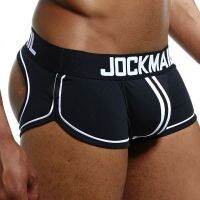 【YF】✠❁  Brand Men Back Jockstrap Sissy Panties Shorts Cotton Backless