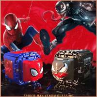 23 2 ชิ้น / เซต Marvel Spider-Man venom finger guessing game Rock Paper Scissors VS ของเล่น