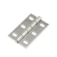 304 Stainless Steel Folding Hinge  180° Opening  Thickened Design  Suitable for Industrial Cabinet Doors Door Hardware Locks