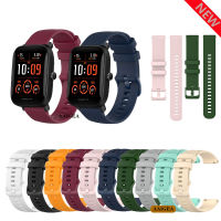 20มม. สร้อยข้อมือซิลิโคนสายนาฬิกาสำหรับ Huami Amazfit Bip 3 Lite S U Pro Pop/neo/gts 2e GTS2 Mini GTS3