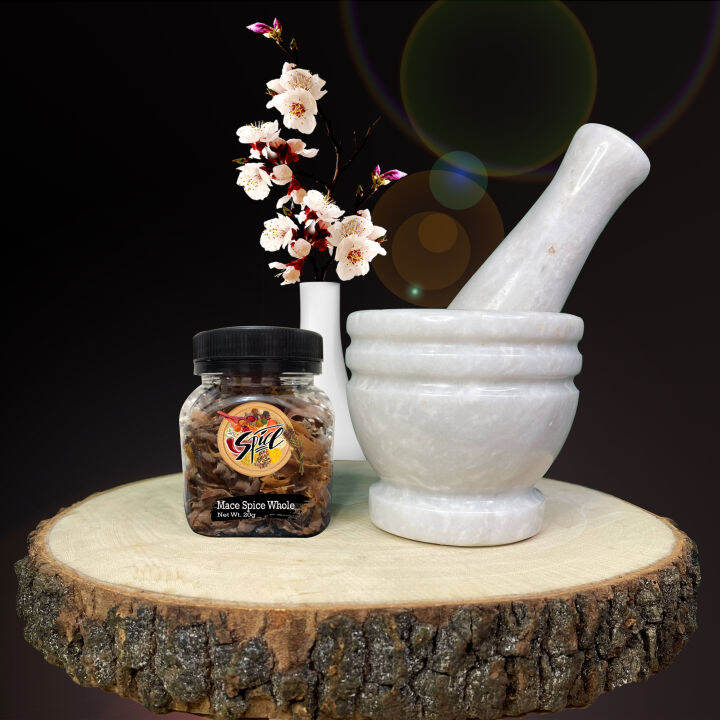 Mace Spice Whole 20 grams in stackable plastic square jar Lazada PH