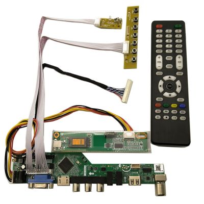 TV Board Kit for LTN154AT07-001 LTN154AT07-002 LTN154AT07-T01/301 TV HDMI VGA AV USB LCD LED screen Controller Board Driver