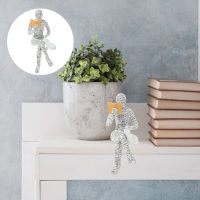 ROSENICE【HOT】 Reader รูปปั้นอ่านผู้หญิง Figurine Reader Desktop Decor ตกแต่งชั้นวางหนังสือ