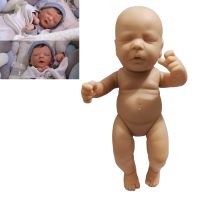 30cm Mini Bebe Reborn Kit Darren Doll 12 Inches Full Vinyl Body Gentle Touch Unpainted Unassembled Blank Molds For Girls or Boy