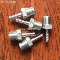 1/4 quot;x 6mm Stainless steel 304 Male BSP thread Pipe fitting barb Hose Tail Connector