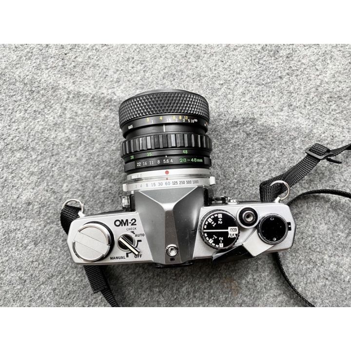 กล้องฟิล์ม-olympus-om2-พร้อมเลนส์