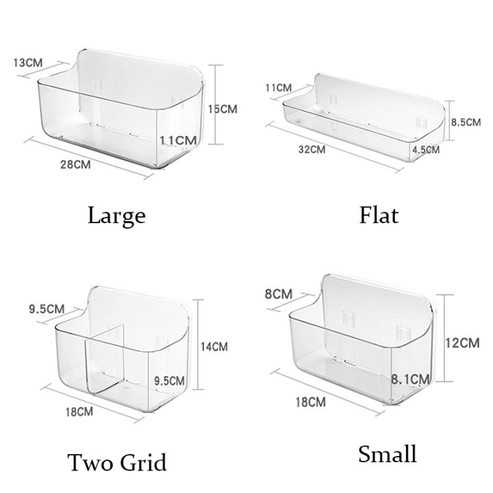 cw-plastic-transparent-wall-shelf-toiletries-holder-storage-drain-basket-environmental-household-organizer
