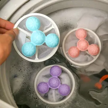 10/4/2/1Pcs Washing Machine Floating Laundry Lint Pet Hair Fur Remover  Catcher - Walmart.com