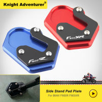 For BMW F900R F900XR 2019 2020 2021 2022 Side Stand Foot Extension Enlarger Plate Pad Support With LOGO F900 R XR