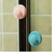 3pcs/set Double Self-adhesive Safety Bath Door Handle Cabinet Knobs Furniture Handles Pull Cabinet Door Drawer Accessory