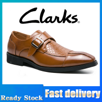 Clarks-lรองเท้าหนังผู้ชาย รองเท้าหนังผู้ชายฤดูร้อนรองเท้าอย่างเป็นทางการรองเท้าแต่งงานผู้ชาย รองเท้าหนังแฟชั่นอังกฤษ