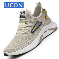 UCON รองเท้ากีฬาลำลองผู้ชาย39-44,รองเท้ากีฬาลำลองทนทานต่อการฉีกขาดระบายอากาศฤดูร้อนแฟชั่นรองเท้าลำลองเล่นกีฬาน้ำหนักเบา