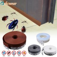 5M Door Bottom Sealing Strip Tape Window Silicone Weatherstrip Windproof Dust Sound Insulation Self  Adhesive Glass Sealing Tape Decorative Door Stops