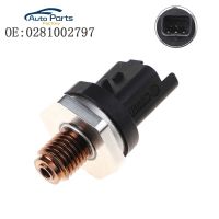 New Fuel Rail Pressure Sensor Pressure Relief Valve Fuel Rail Sensor Transducer For Peugeot 0281002797 0281006507 0281002283