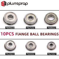 10PCS Flange Ball Bearings F623zz F624zz F625zz F604zz F606zz F688zz for 3D Printers Parts Deep Groove Pulley Wheel