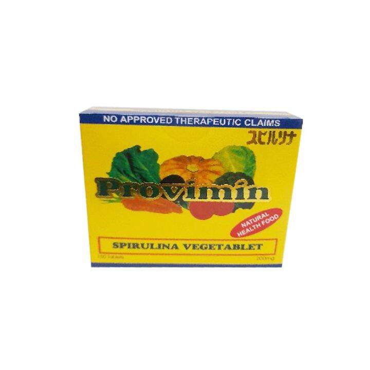 Provimin Spirulina Capsule Food Supplement by 150's Lazada PH