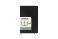 Moleskine ไดอารี่ 18 เดือน 2023-24 รายสัปดาห์ สีดำ ปกอ่อน