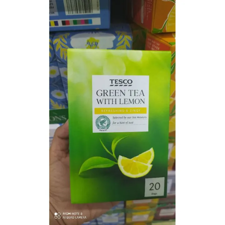 Tesco Lemon Ginger / Chamomile/ Red Berries / Peppermint Tea Infusion