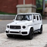 ♂ 1:32 benz g63 suv liga modelo de carro diecastas brinquedo veículos fora estrada simulação som e luz coleção crianças presente