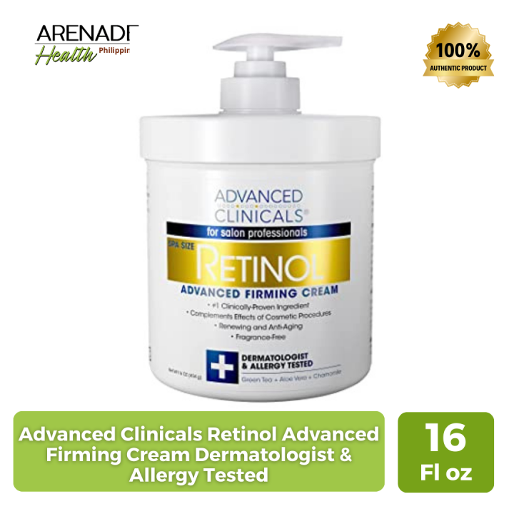 Advanced Clinicals Retinol Advanced Firming Cream Dermatologist