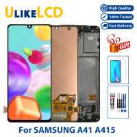 6.1 "LCD สำหรับ Samsung Galaxy A41 A415 A415F A415F /Ds จอแสดงผล LCD หน้าจอสัมผัสแผง Digitizer กรอบ Assembly